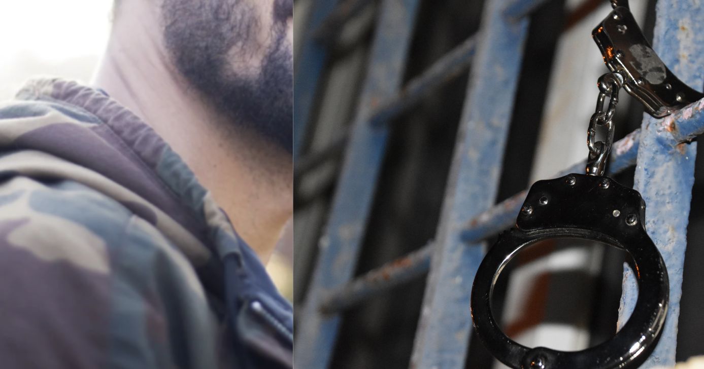 Famoso e prisão (Fotos: Reproduções / Instagram / Canva)