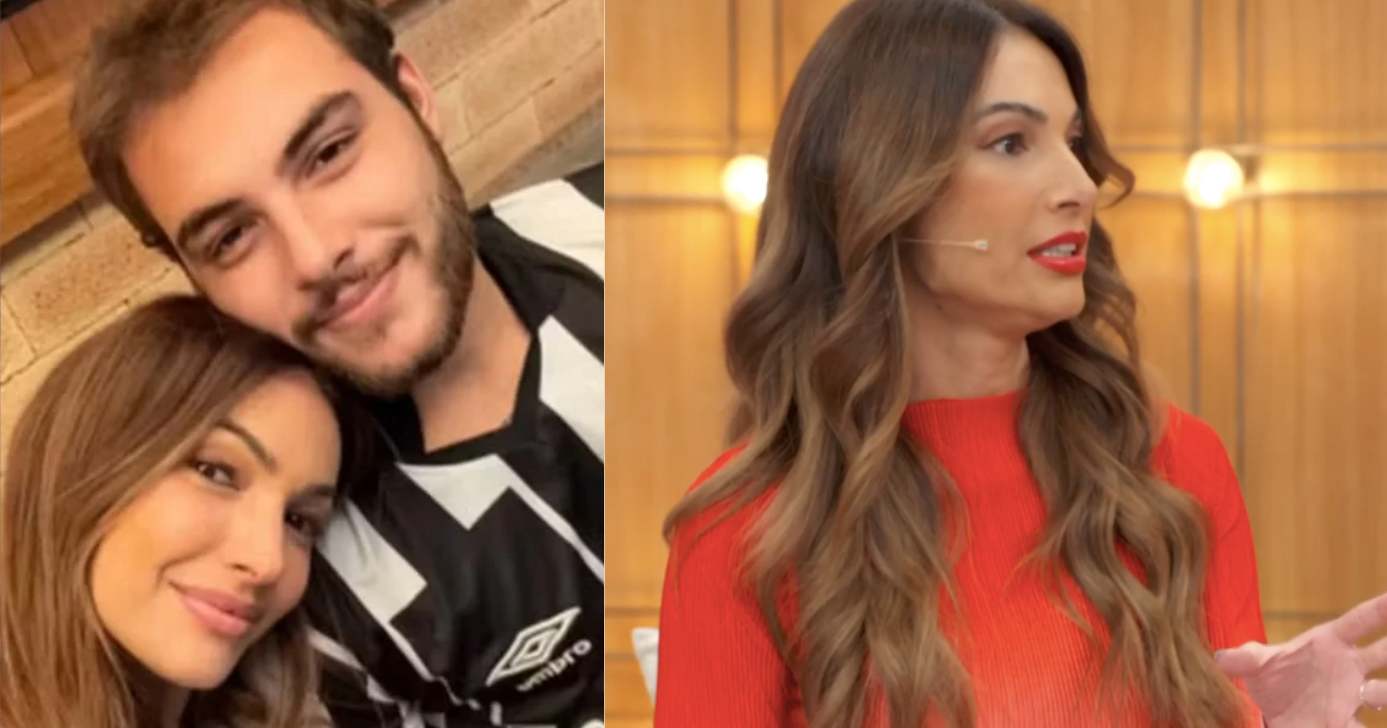 Felipe Soares e Patrícia Poeta (Fotos: Reproduções / Instagram / Globo)