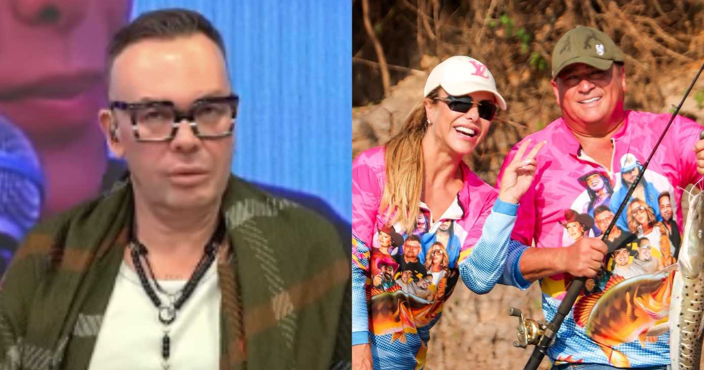 Felipeh Campos, Poliana Rocha e Leonardo (Fotos: Reproduções / Instagram)