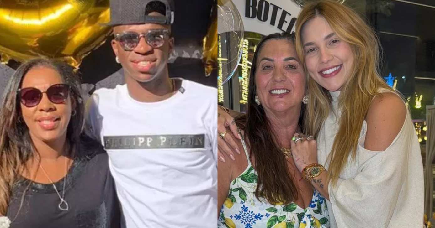 Fernanda Cristina, Vini Jr, Margareth Serrão e Virginia Fonseca (Fotos: Reproduções / Instagram)