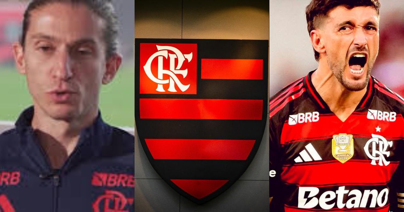 Filipe Luís e Arrascaeta só aceitam ficar no Flamengo com 1 condição - Foto: Montagem