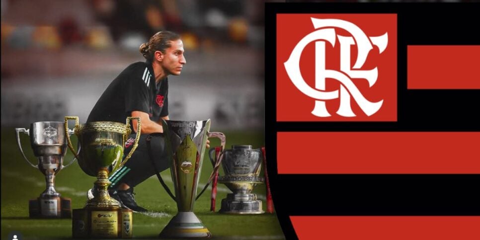 Foto - Montagem TV Foco/ Reprodução Instagram @flamengo & @filipeluis