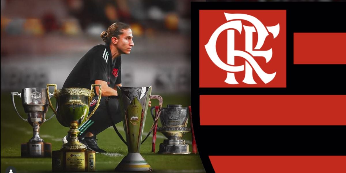 Foto - Montagem TV Foco/ Reprodução Instagram @flamengo & @filipeluis