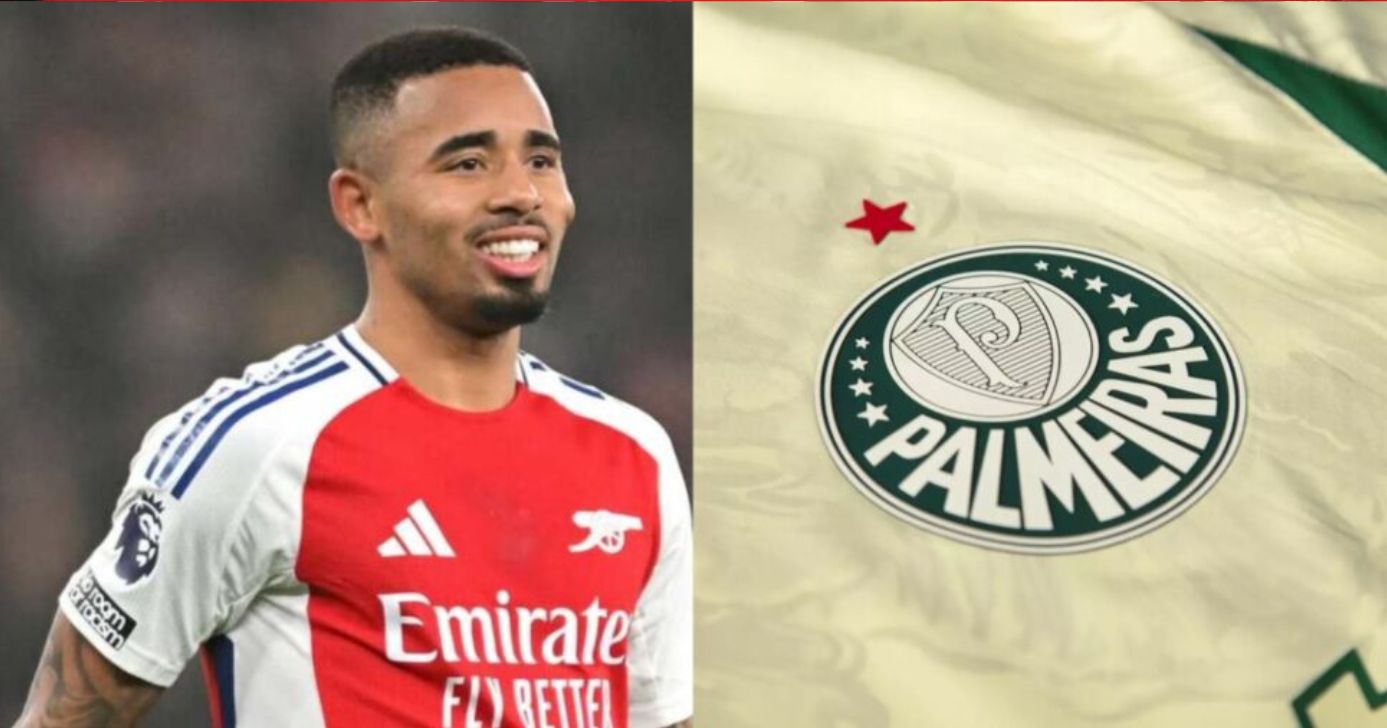 Gabriel Jesus diz NÃO ao Palmeiras e define onde quer jogar em 2026 - Montagem/TV FOCO