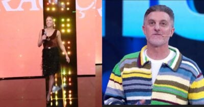 Grazi Massafera paralisa Huck, entra às pressas no palco do Domingão e entrega tudo - Foto: Globo