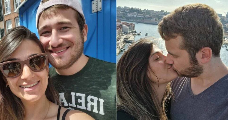 Guilherme Vieira e Flávia Montoni (Fotos: Reproduções / Instagram)