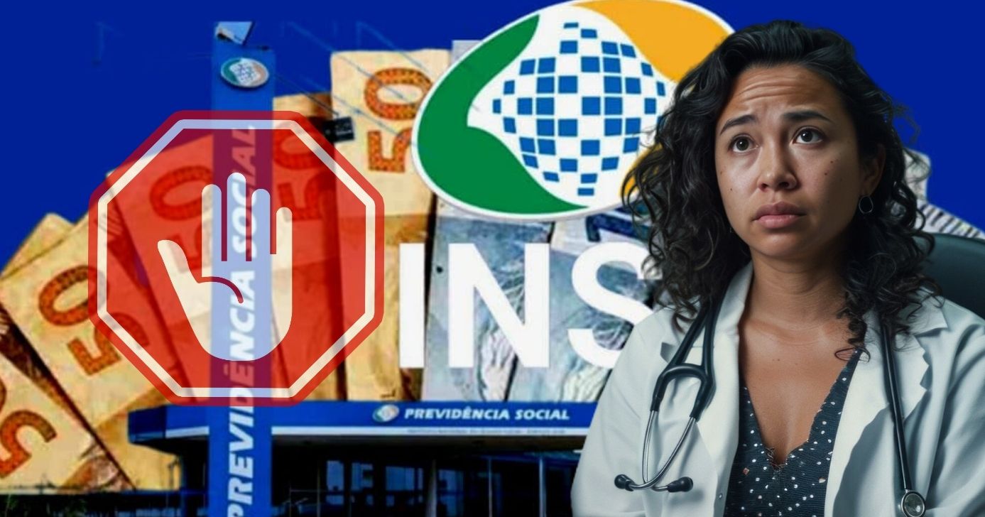 Saiba o que pode cortar o auxílio doença, do INSS (Foto Reprodução/Montagem/Lennita/TV Foco/Canva/INSS)