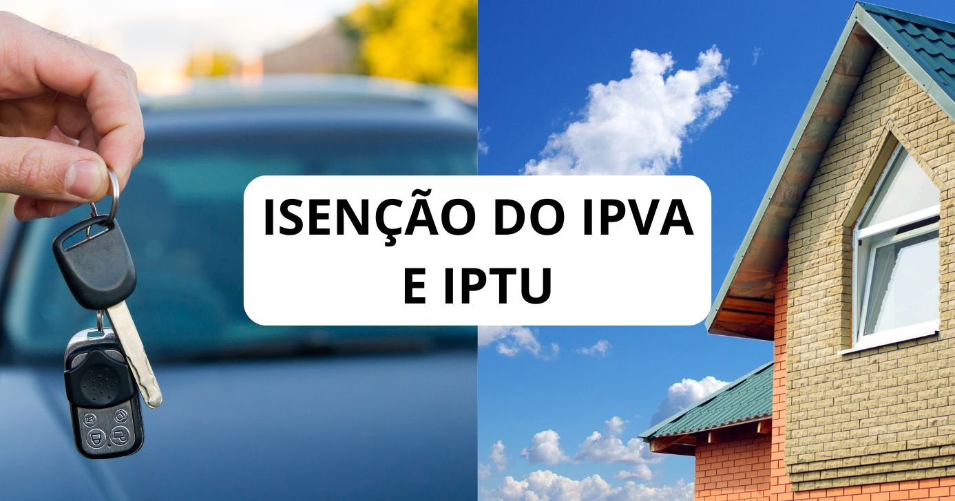 Ilustrações IPVA e IPTU (Fotos: Canva)