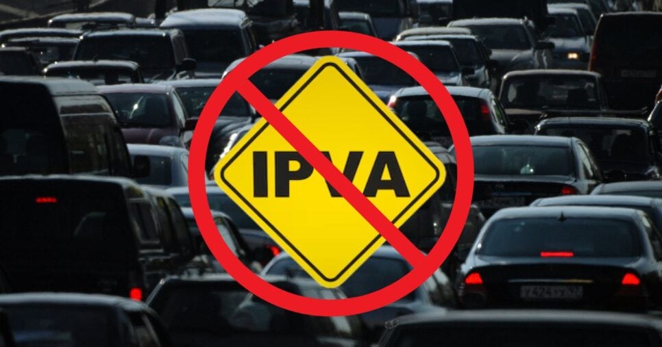 Ilustrações carros, IPVA e bloqueio (Fotos: Reproduções / Canva / Freepik)