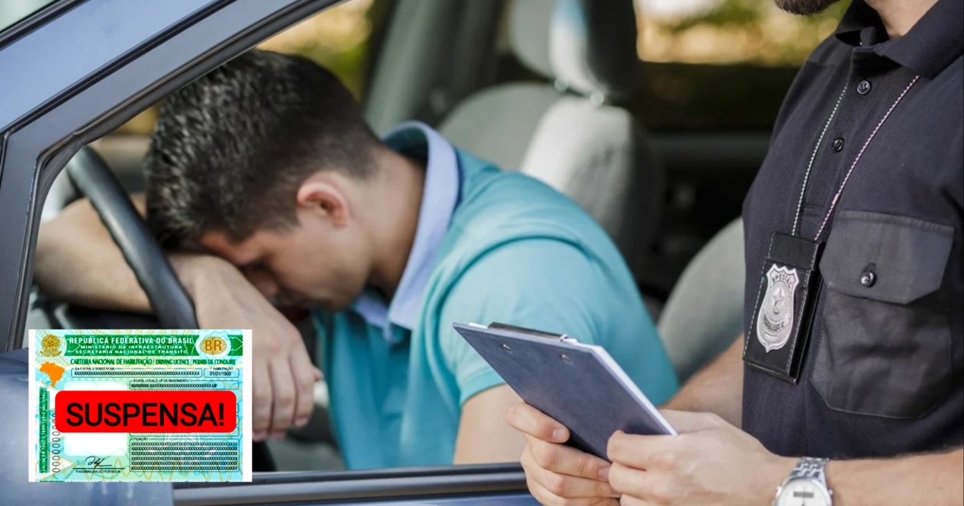 Lei de trânsito suspende a CNH dos motoristas (Foto: Reprodução/ Internet)