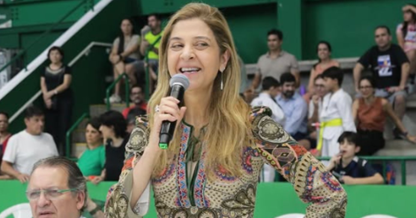 Leila Pereira no Palmeiras (Foto: Instagram)
