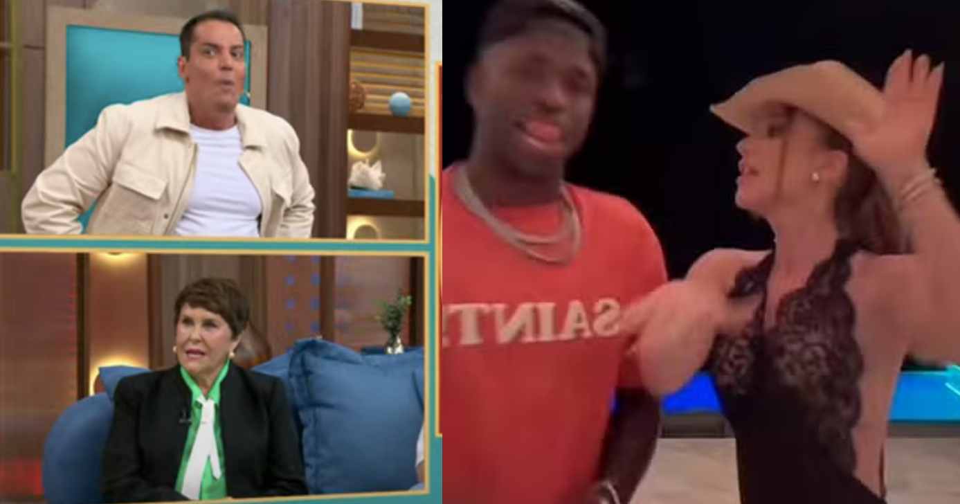 Léo Dias e Lene Sensitiva no Melhor da Tarde, Vini Jr e Virginia Fonseca (Fotos: Reproduções / Band / TikTok)