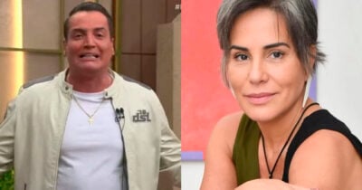 Léo Dias no Melhor da Tarde - Glória Pires (Foto: Reprodução)