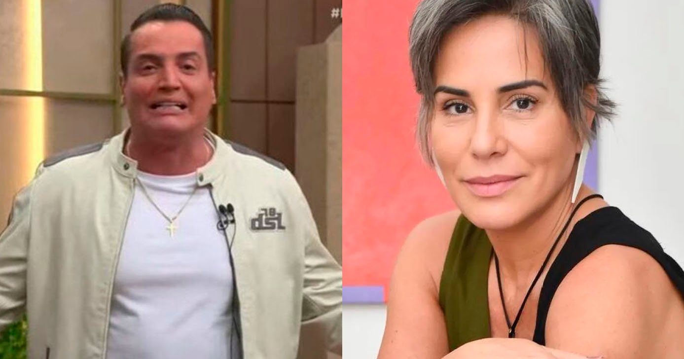 Léo Dias no Melhor da Tarde - Glória Pires (Foto: Reprodução)