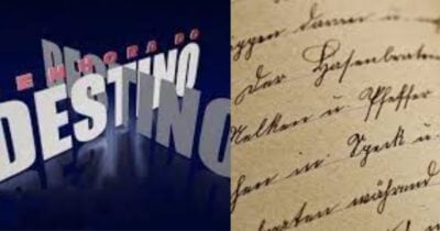 Logo de Senhora do Destino / Carta - Montagem TVFOCO
