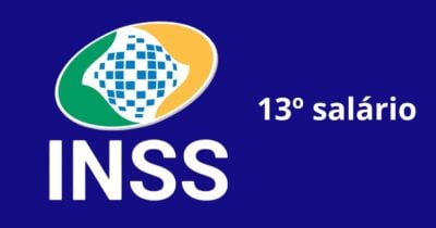 Logo do INSS e 13º salário (Fotos: Reproduções / Internet / Canva)