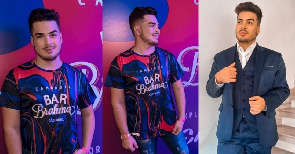 Lucas Santos se tornou um homão (Foto Reprodução/Montagem/TV Foco//Instagram@lucas)