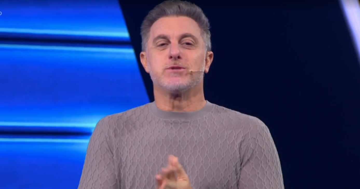 Luciano Huck no Domingão (Foto: Reprodução / Globo)