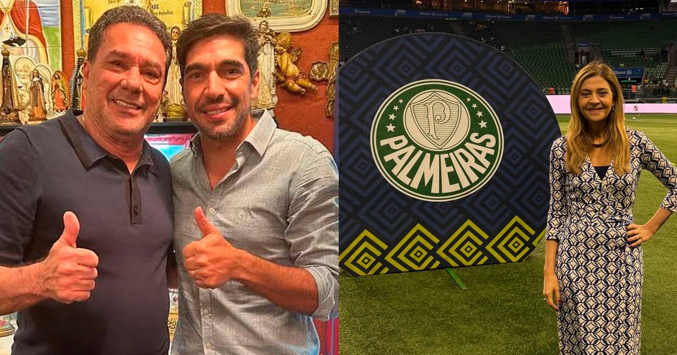 Luxemburgo - Palmeiras - Abel e Leila (Foto: Reprodução - Instagram)