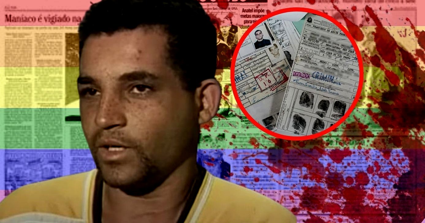 Laudo expõe sexualidade do Maníaco do Parque (Foto Reprodução/Montagem/Tv Foco/Canva/G1/YouTube)