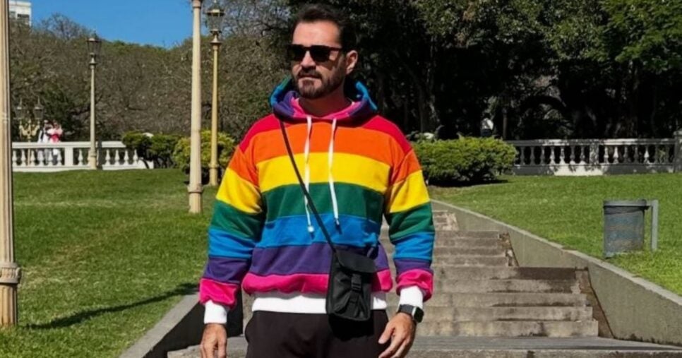 Marcelo Cosme se posiciona pelas redes sociais a favor dos direitos humanos e da comunidade LGBTQIA+(Foto Reprodução/Instagram/@mcosme)