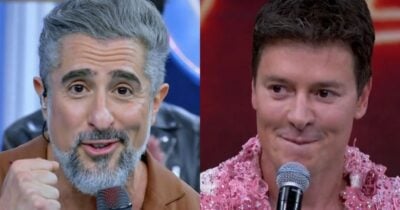 Marcos Mion e Rodrigo Faro (Fotos: Reproduções / Globo)
