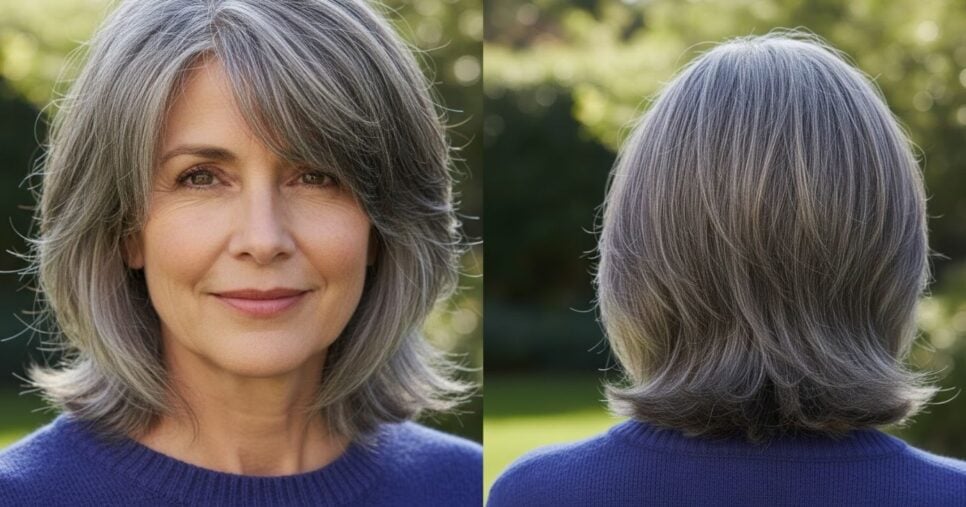 Corte médio repicado em mulher 60+(Foto Reprodução/Montagem/GMN/Lennita/TV Foco)