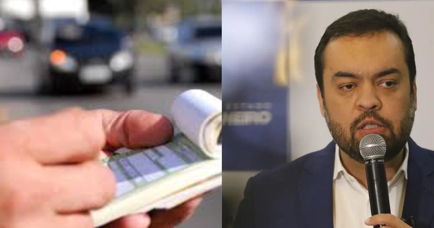 Multa / Cláudio Castro - Montagem: TVFOCO