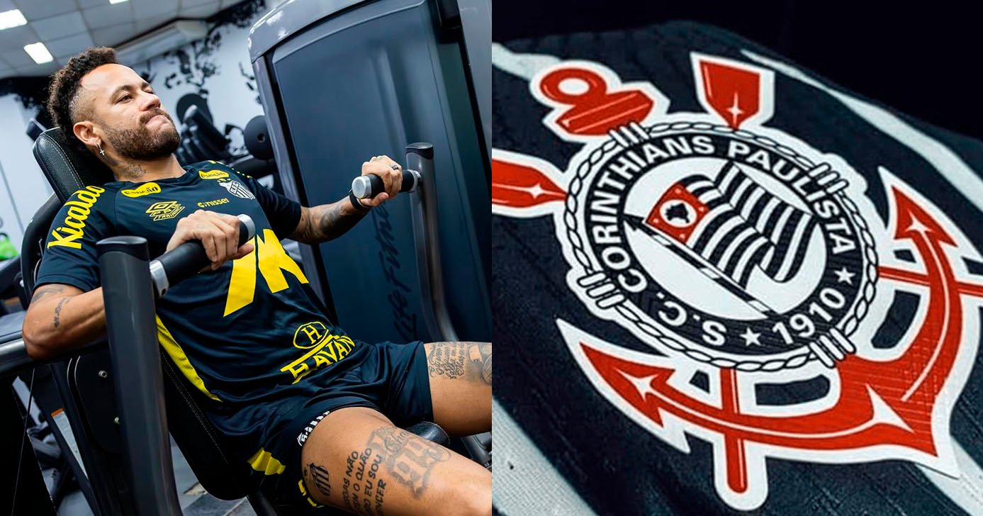 Neymar -Santos- Corinthians (Foto: Reprodução - Instagram)