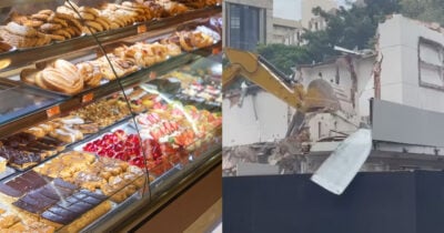 A demolição de prédio de padaria icônica de BH (Foto: Divulgação)