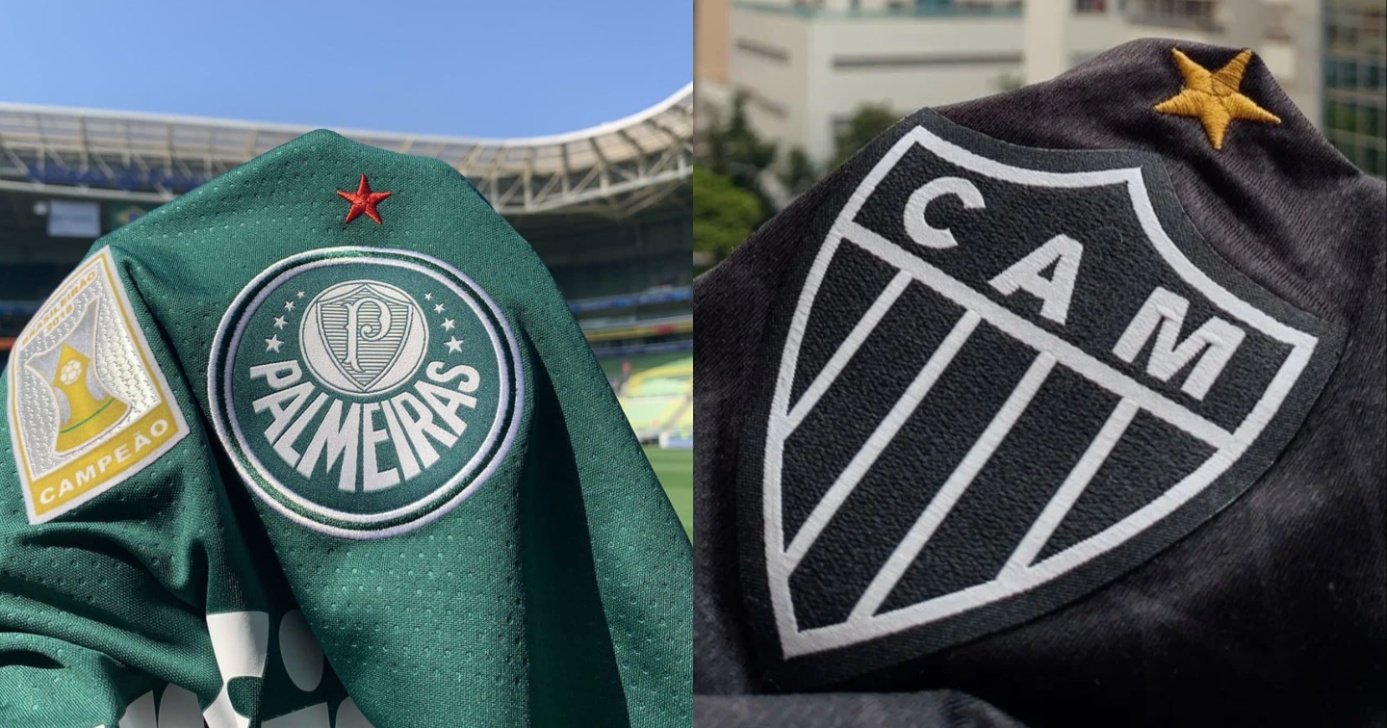 Palmeiras e Atlético-MG (Foto: Reprodução/ Internet)