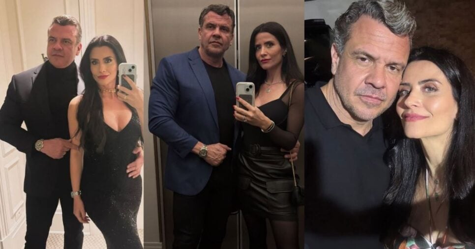 Patrícia Salvador e o marido(Foto Reprodução/Montagem/Instagram@patriciasalvador)