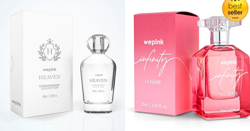 Perfumes da WePink (Foto: Reprodução)