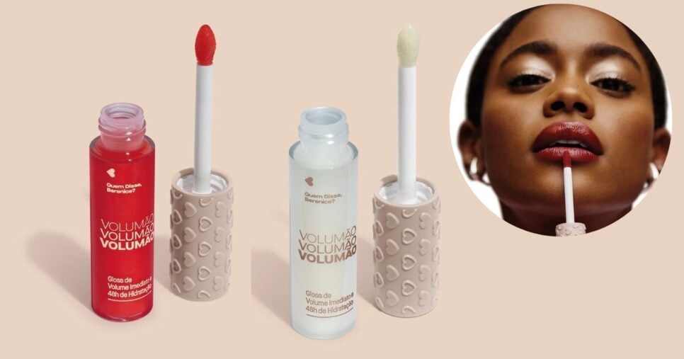 Gloss Labial Volumão -Quem Disse, Berenice? (Foto Reprodução/Montaquem/QDB/Renner)