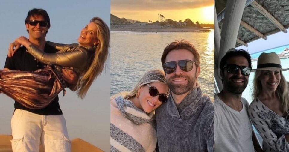 Renata Fan compartilha momentos e viagens ao lado Átila Abreu pelas redes sociais (Foto Reprodução/Montagem/Instagram/@renatafan)