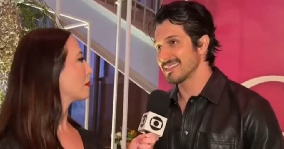Ator Rômulo Estrela, da Globo - Foto: Globo