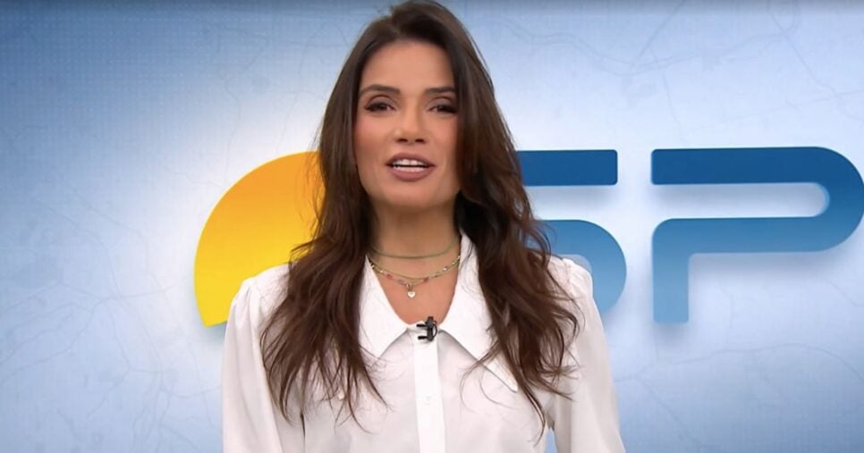 Sabina Simonato no Bom Dia São Paulo (Foto: Reprodução / Globo)