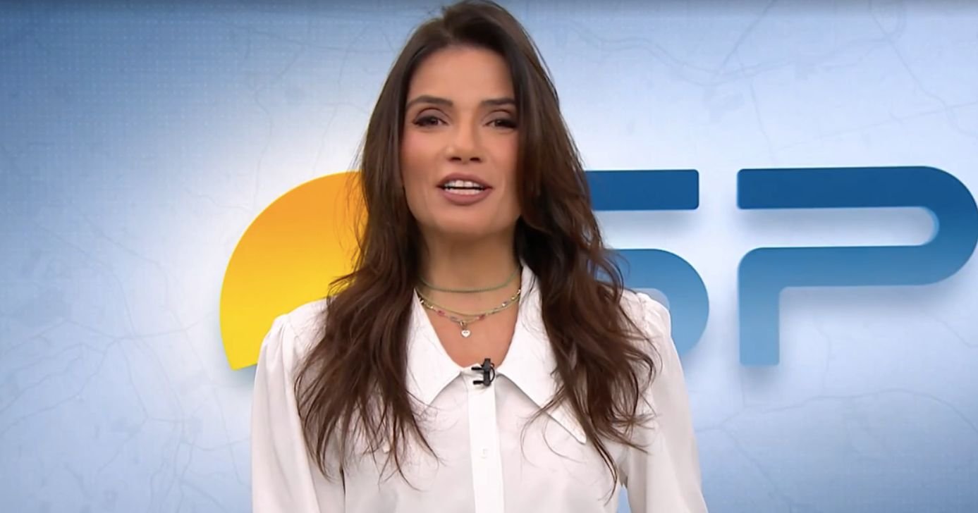 Sabina Simonato no Bom Dia São Paulo (Foto: Reprodução / Globo)