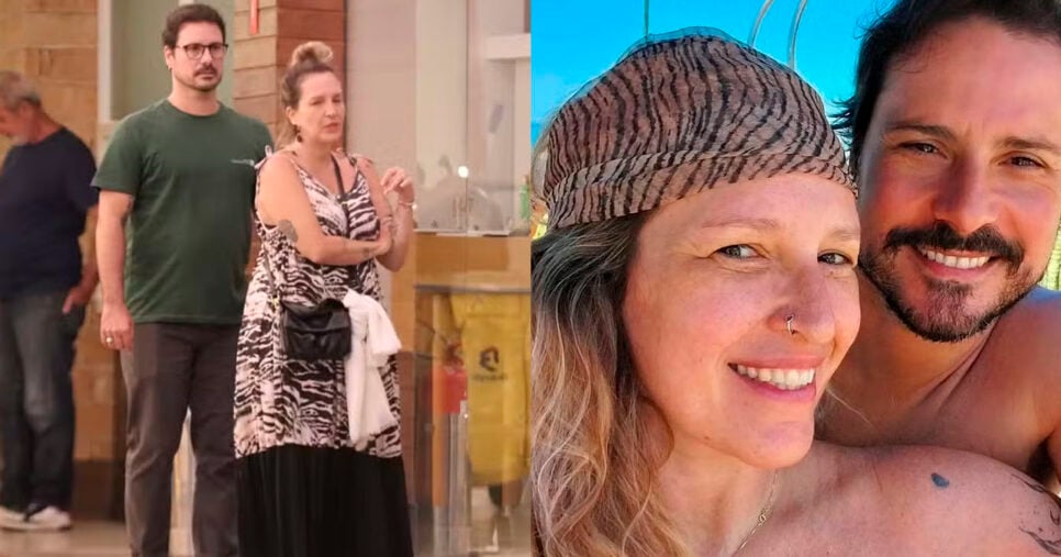 Sérgio Abreu atualmente com esposa (Foto: Reprodução)