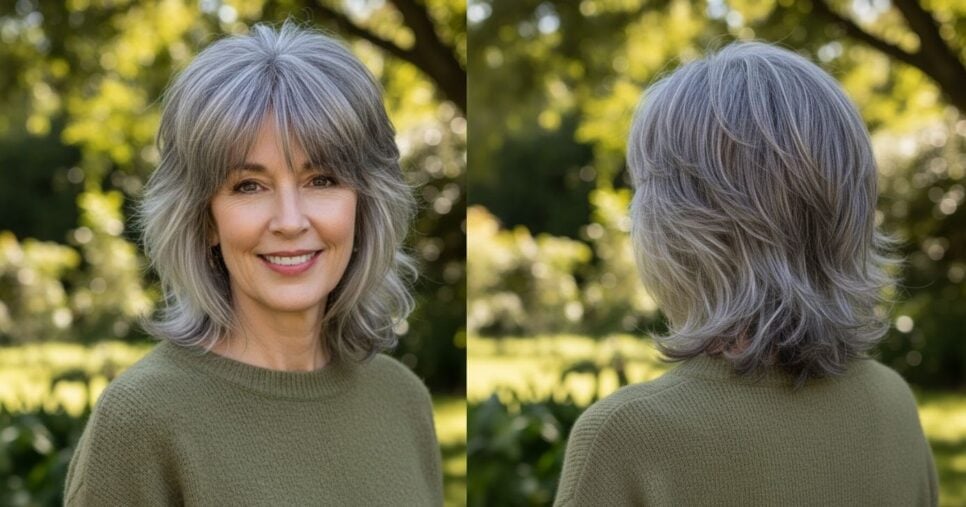 ShagHaircut em mulher 60+(Foto Reprodução/Montagem/GMN/Lennita/TV Foco)