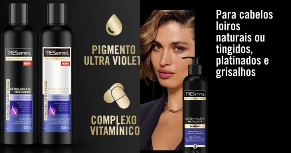 Shampoo Matizador Tresemmé Ultra Violeta