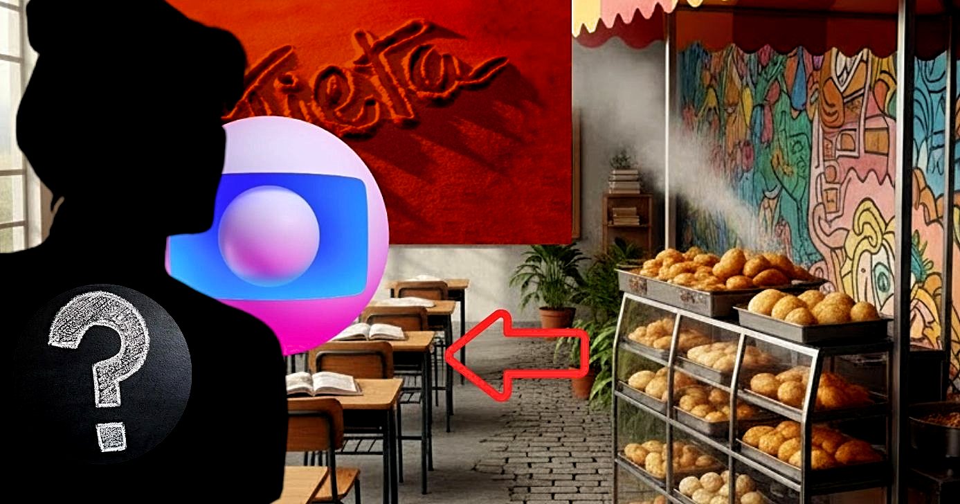 Musa de Tieta, chegou a vender salgados e hoje trabalha como professora (Foto Reprodução/Montagem/Lennita/Canva/TV Foco/Globo)