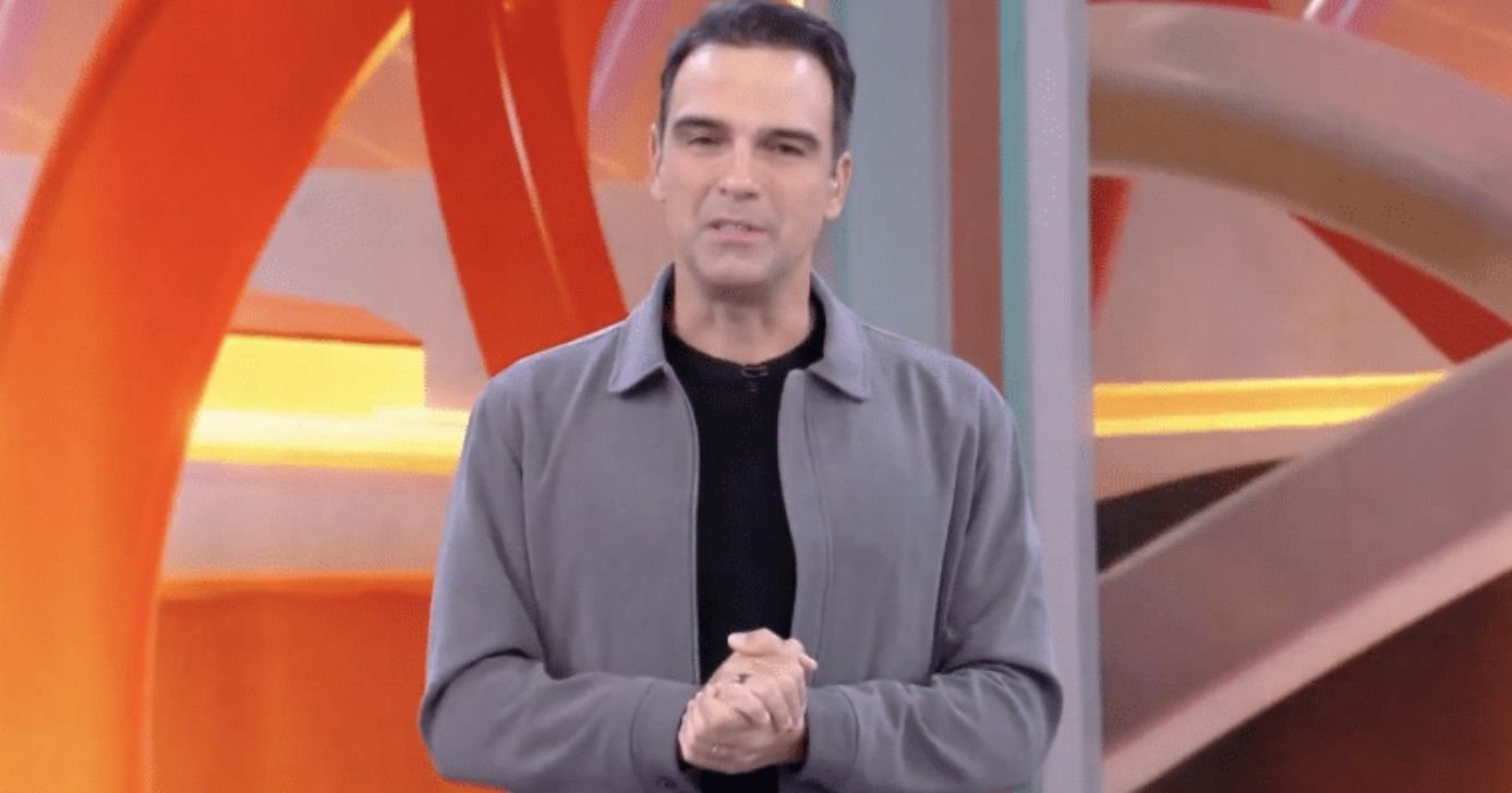 Tadeu Schmidt no BBB (Foto: Reprodução / Globo)