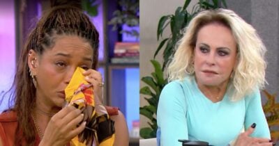 Taís Araújo e Ana Maria no Mais Você (Fotos: Reproduções / Globo)