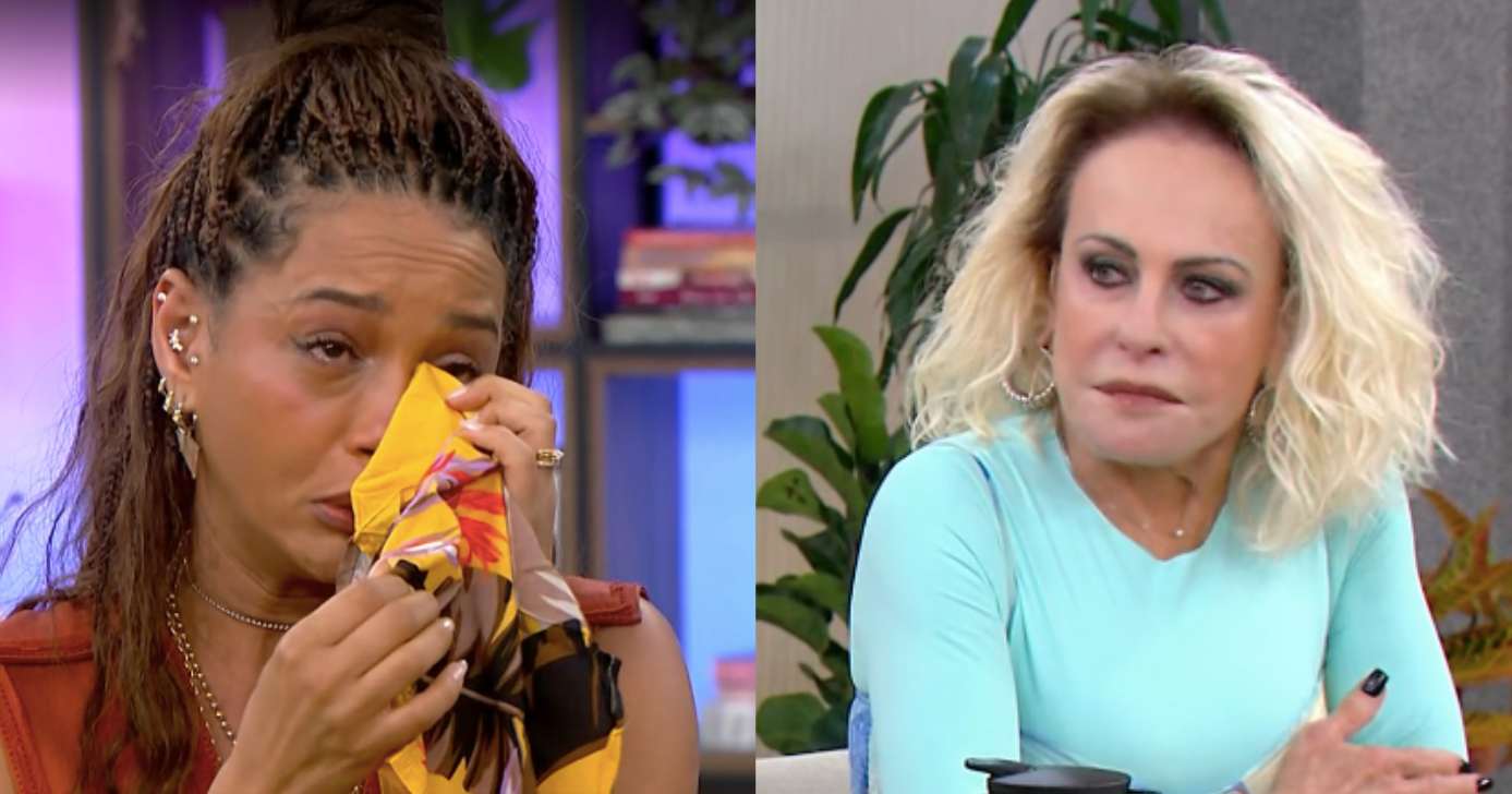 Taís Araújo e Ana Maria no Mais Você (Fotos: Reproduções / Globo)
