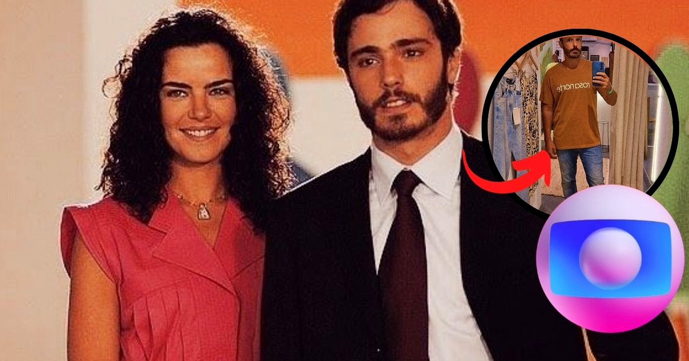 Thiago Rodrigues e Ana Paula Arósio, em 