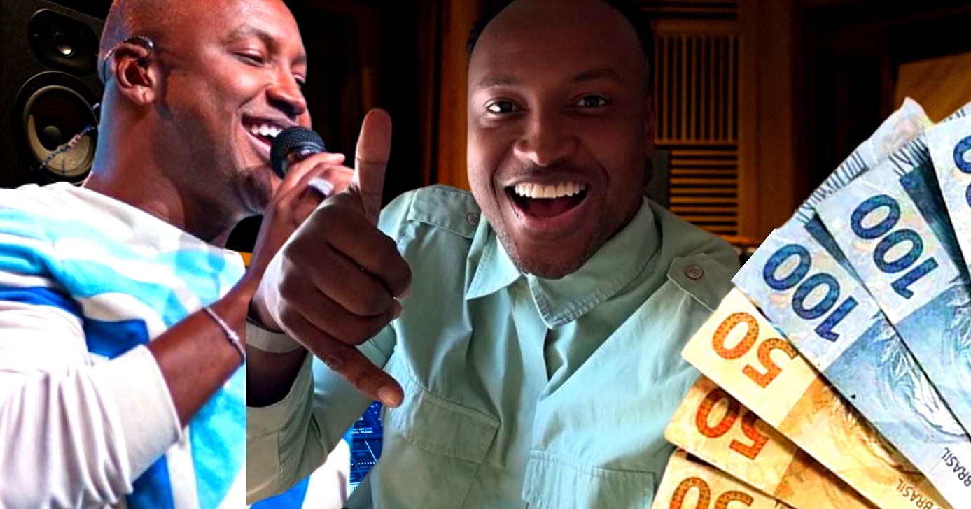 Thiaguinho é dono de uma forte empresa no ramo musical (Foto Reprodução/Montagem/Lennita/TV Fovo/Canva/GMN/Instagram@thiaguinho)