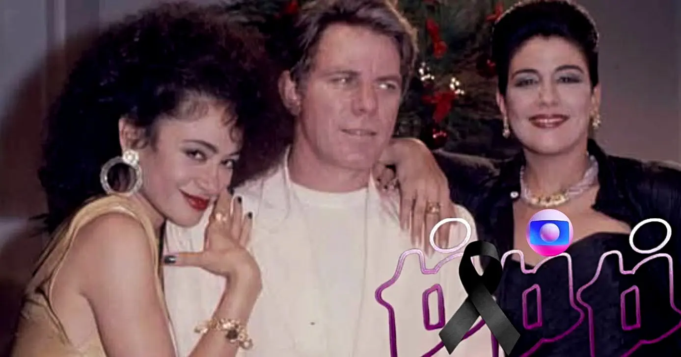Estrela da Globo se isolou após diagnóstico de AIDS (Foto Reprodução/Montagem/Lennita/Canva/Globo/Facebook)
