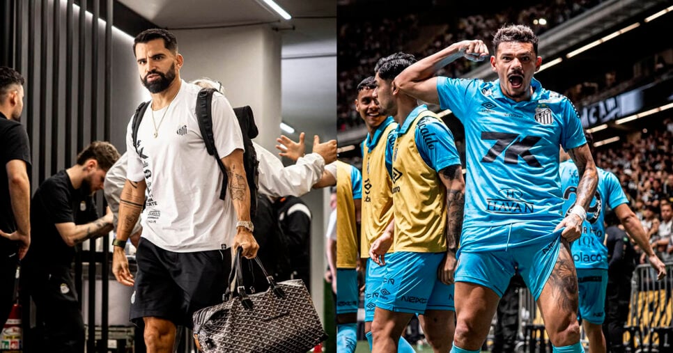 Tomás Rincón e Tiquinho Soares do Santos (Foto: Reprodução - Instagram)