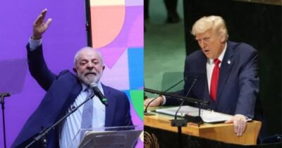 Trump / Lula - Montagem TV FOCO
